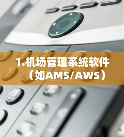 1.机场管理系统软件(如AMS/AWS)
