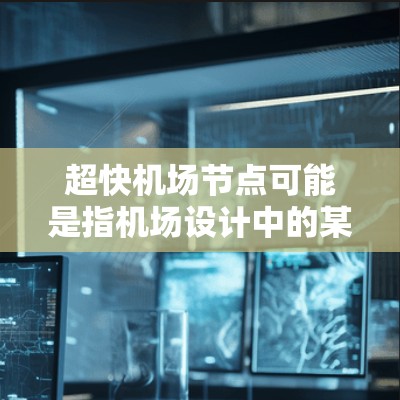 超快机场节点可能是指机场设计中的某个特别设计或节点,旨在提升机场的整体效率和乘客的飞行体验。以下是一些可能的解释和建议