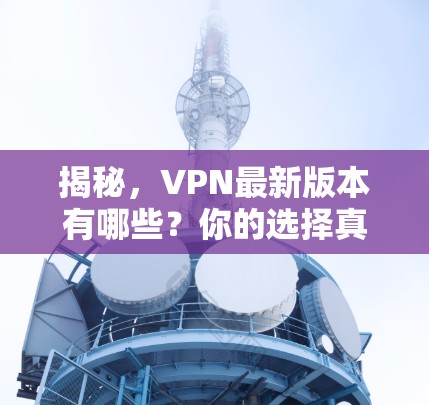 揭秘,VPN最新版本有哪些?你的选择真的重要 揭秘,VPN最新版本有哪些?你的选择真的重要
