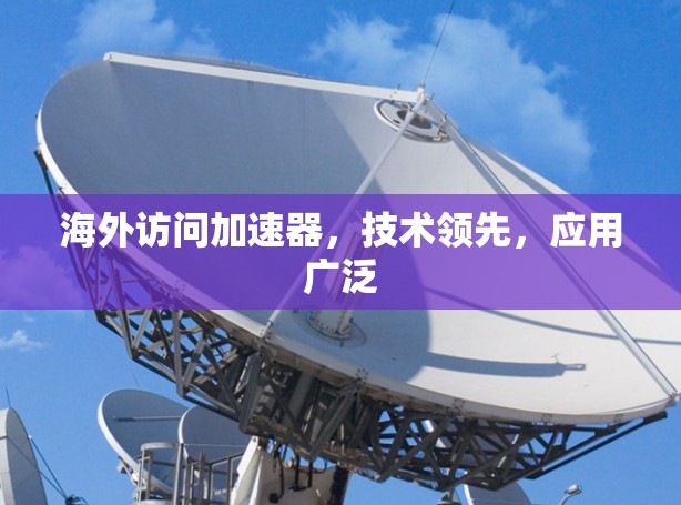 海外访问加速器,技术领先,应用广泛