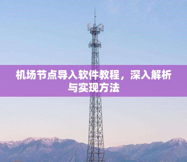 机场节点导入软件教程，深入解析与实现方法