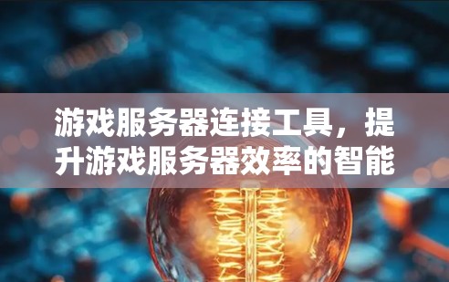 游戏服务器连接工具，提升游戏服务器效率的智能解决方案