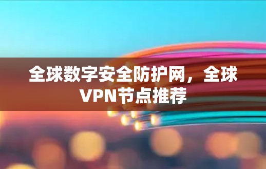 全球数字安全防护网，全球VPN节点推荐