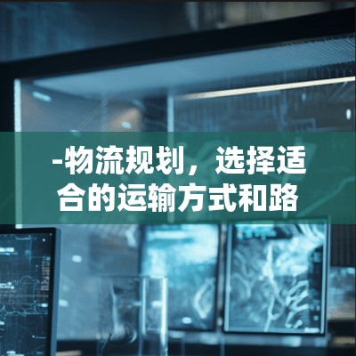 -物流规划，选择适合的运输方式和路线