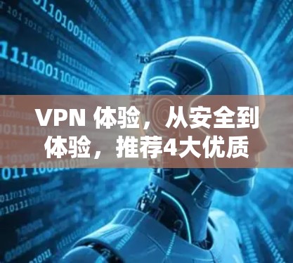 VPN 体验，从安全到体验，推荐4大优质服务