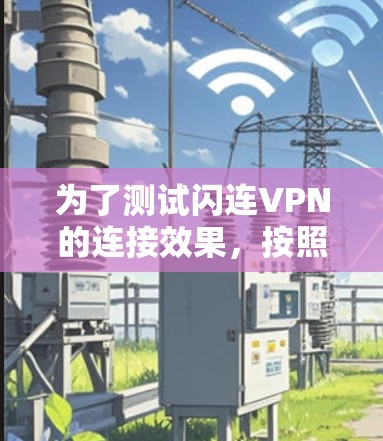 为了测试闪连VPN的连接效果，按照以下步骤操作
