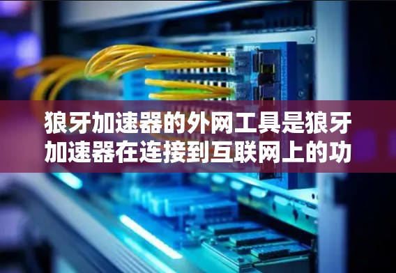 狼牙加速器的外网工具是狼牙加速器在连接到互联网上的功能,主要负责将加速工具连接到互联网设备(如电脑、手机等)并提供相应的加速功能。以下是关于狼牙加速器外网工具的详细说明 狼牙加速器的外网工具是狼牙加速器在连接到互联网上的功能,主要负责将加速工具连接到互联网设备(如电脑、手机等)并提供相应的加速功能。以下是关于狼牙加速器外网工具的详细说明