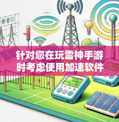 针对您在玩雷神手游时考虑使用加速软件的问题，以下是一些详细的指导，帮助您更好地理解和应用加速软件