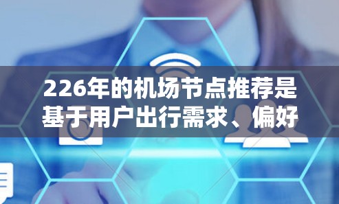 226年的机场节点推荐是基于用户出行需求、偏好和限制条件进行综合分析后得出的结果。以下是对这一过程的详细总结