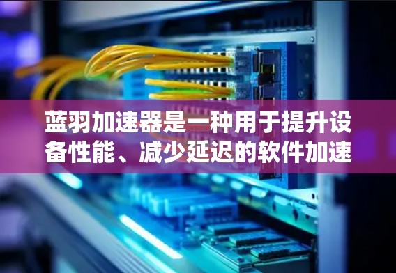 蓝羽加速器是一种用于提升设备性能、减少延迟的软件加速器。它通过优化硬件配置、提升系统资源利用率等方式，帮助用户在使用各种设备时获得更快的响应速度和更好的用户体验