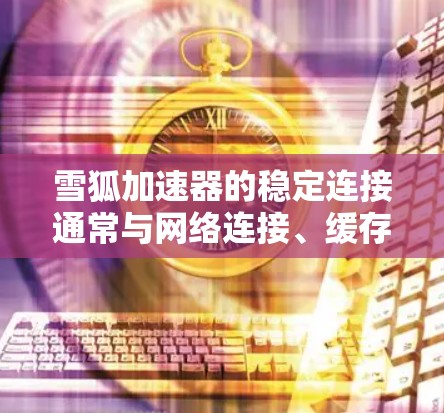 雪狐加速器的稳定连接通常与网络连接、缓存、缓存大小和速度限制等因素有关。以下是一些步骤，可以帮助你解决加速器的连接问题