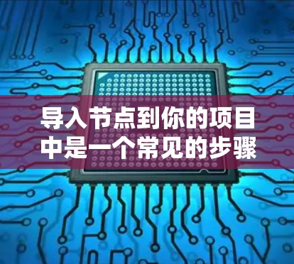 导入节点到你的项目中是一个常见的步骤，特别是在使用节点包或API时。以下是一个详细的步骤指南，帮助你顺利导入节点