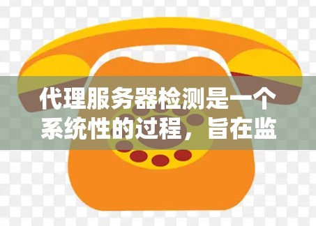 代理服务器检测是一个系统性的过程，旨在监控代理服务器的运行状态，以发现潜在的问题并采取措施。以下是对代理服务器检测的总结和步骤