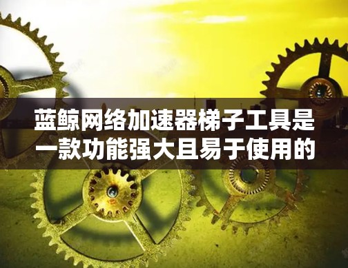 蓝鲸网络加速器梯子工具是一款功能强大且易于使用的网络加速工具,专为用户设计,支持多种文件格式的加速和上传到云存储,满足多种使用场景。以下是对该工具的详细解决方案
