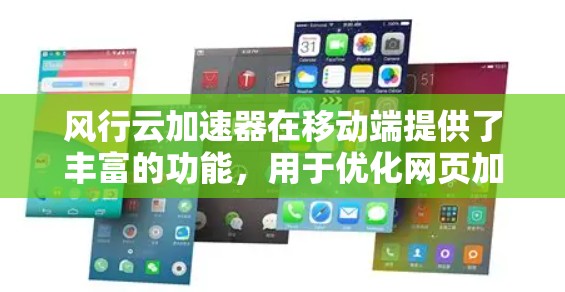 风行云加速器在移动端提供了丰富的功能，用于优化网页加载速度，提升用户体验。以下是其主要功能的详细划分
