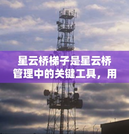 星云桥梯子是星云桥管理中的关键工具,用于连接和管理星云桥之间的梯子。梯子通过转移权限来实现桥之间的管理。以下是详细的步骤说明