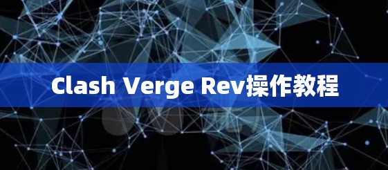Clash Verge Rev操作教程