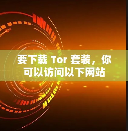要下载 Tor 套装,你可以访问以下网站