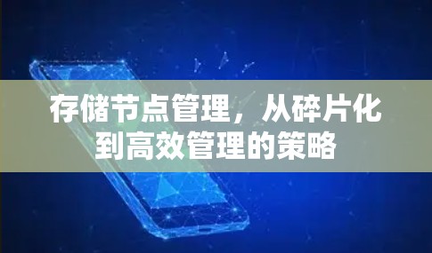 存储节点管理，从碎片化到高效管理的策略